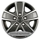 BORBET CWG anthrazit poliert | 6,0x16, 5x118, ET68 |6x16| (75422)