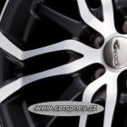 Brock B26 matt black poliert (SMVP) - 8,0x18, 5x114,3, ET38 (8x18)