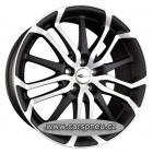 Brock B26 matt black poliert (SMVP) - 8,0x18, 5x114,3, ET48 (8x18)