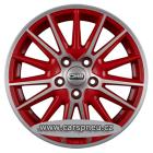 CMS C23 red poliert - 6,5x16, 5x114,3, ET40 (C23 656 40 65 DRED)