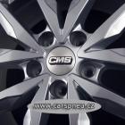CMS C28 stříbrné | 7,0x17, 5x100, ET40 |7x17| (alu kolo, C28 707 40 53S SR)