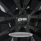 CMS C28 black lackiert - 7,5x19, 5x100, ET40 (C28 759 40 53S CBG)