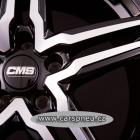 CMS C29 black poliert - 8,5x20, 5x108, ET45 (C29 8520 45 56 DB)
