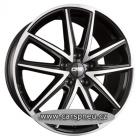 CMS C30 black poliert - 7,0x17, 5x108, ET42 |7x17| (C30 707 42 13 DB)