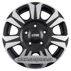 CMS C31 black poliert | 6,5x16, 5x160, ET60 (C31 656 60 19 DB)