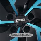CMS C32 Aero black lackiert blau - 7,5x19, 5x112, ET50 (C32 759 50 60S DBBLUE)