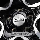 CMS C34 černé leštěné | 7,0x17, 5x100, ET51 |7x17| (alu kolo, C34 707 51 53S DB)