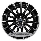 CMS C38 8,0x19 5x112 ET39 černá lesklá leštěná |8x19| (alu kolo - C38 809 39 91S PDB)