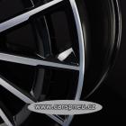CMS C38 8,0x19 5x112 ET52 černá leštěná |8x19| (alu kolo - C38 809 52 62S DB)