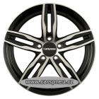 CARMANI 14 Paul black poliert - 6,5x16, 5x114,3, ET45 (CA146516J45BP)