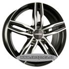 CARMANI 14 Paul 7,5x17 5x108 ET55 černá leštěná (alu kolo - CA147517F155BP)