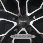 CARMANI 20 Ludwig black poliert | 6,5x16, 5x108, ET50 (CA206516F150BP)