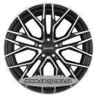 CARMANI 20 Ludwig black poliert | 6,5x16, 5x114,3, ET45 (CA206516J45BP)