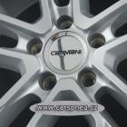 CARMANI 20 Ludwig silber - 8,5x19, 5x112, ET40 (CA208519H840WS)