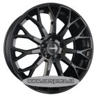 CARMANI 22 Franz black lackiert - 8,0x19, 5x112, ET43 |8x19| (CA220819H343B)