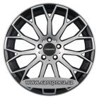 CARMANI 22 Franz black poliert - 8,0x19, 5x112, ET43 |8x19| (CA220819H343BP)