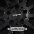 CARMANI 22 Franz black lackiert - 8,0x19, 5x112, ET43 |8x19| (CA220819H343B)