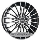 CARMANI 24 Karl black poliert - 8,0x19, 5x112, ET43 |8x19| (CA240819H343BP)