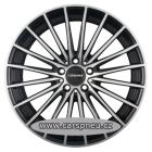 CARMANI 24 Karl black poliert - 8,0x19, 5x112, ET43 |8x19| (CA240819H343BP)