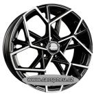 GMP Cartesio black poliert | 7,0x17, 5x114,3, ET40 |7x17| (CART70174020927I)