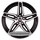 DBV 5DS 005 black poliert - 7,0x17, 5x100, ET48 |7x17| (DE7II48BGP)
