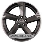 DBV Torino III anthrazit poliert - 8,0x19, 5x108, ET42 |8x19| (DG9KK42AGP)