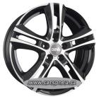 DBV Andorra II black poliert - 6,5x16, 5x112, ET45 (DI6HM45BGP)