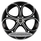 GMP Drake black poliert - 8,0x18, 5x110, ET33 |8x18| (DRAK80183325827I)