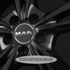 MAK Emblema black lackiert - 6,0x15, 5x112, ET47 |6x15| (F6050EBGB47VW3X)