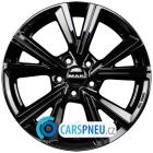 MAK Qvarz 6,0x16 5x100 ET35 černá lesklá |6x16| (alu kolo - F6060QZGB35PEX)