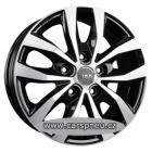 MAK Load 5 černé leštěné | 6,5x16, 5x160, ET60 (alu kolo, F65605D3BM60TGX)