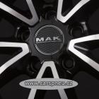 MAK Davinci black poliert | 6,5x16, 4x100, ET45 (F6560BRBM45CH3X)