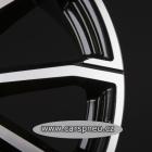 MAK Davinci black poliert - 6,5x16, 5x108, ET50 (F6560BRBM50GD4)