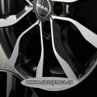 MAK Highlands black poliert | 6,5x16, 5x108, ET45 (F6560KOBM45GG3)