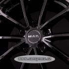 MAK Davinci black lackiert - 6,5x17, 5x114,3, ET40 (F6570BRGB40FP2X)