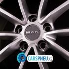 MAK Davinci 6,5x17 5x112 ET45,5 světlá titanová (alu kolo - F6570BRTM46WS3X)