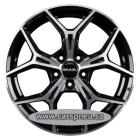 MAK Epica black poliert | 6,5x17, 5x114,3, ET50 (F6570PIBM50FP4X)