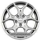 MAK Epica světle titanové | 6,5x17, 4x108, ET28 (alu kolo, F6570PITM28EGX)