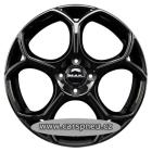 MAK Monza černá lesklá | 7,0x18 4x108 ET35 |7x18| (alu kolo, F7080MOGB35BGX)