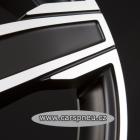 MAK King 5 matt black poliert - 7,5x17, 5x108, ET48 (F75705KIB48GG3X)
