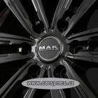 MAK Safari 6 black lackiert | 7,5x18, 6x120, ET47 (F7580AF6GB47TR)