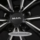 MAK Mark černé leštěné | 7,5x18, 5x112, ET48 (alu kolo, F7580MKBM48WS6X)