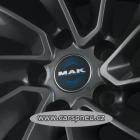 MAK Solar tmavý gunmetal | 8,5x18, 5x114,3, ET40 (alu kolo, F8580SXGM40FR3)