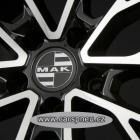 MAK Speciale black poliert | 9,5x20, 5x114,3, ET45 (F9520LDBM45F3)