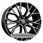 MAK Stilo black poliert - 9,5x20, 5x114,3, ET45 (F9520TPBM45F3)