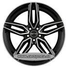 GMP Fasten black poliert - 7,5x17, 5x114,3, ET40 (FSTN75174020927I)