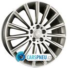 KESKIN KT18 Turbo 8,5x19 5x112 ET45 titanová leštěná (alu kolo - KT188519511245PFP)