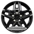 KESKIN KTC1 6,5x16 5x118 ET66 černá lesklá (alu kolo - KTC16516511866BP)
