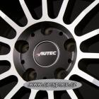Autec Lamera matt black poliert - 7,5x17, 5x108, ET45 (L7517455052116)