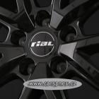 RIAL Lucca black lackiert - 8,0x18, 5x110, ET33 |8x18| (LUC80833AC22-6)